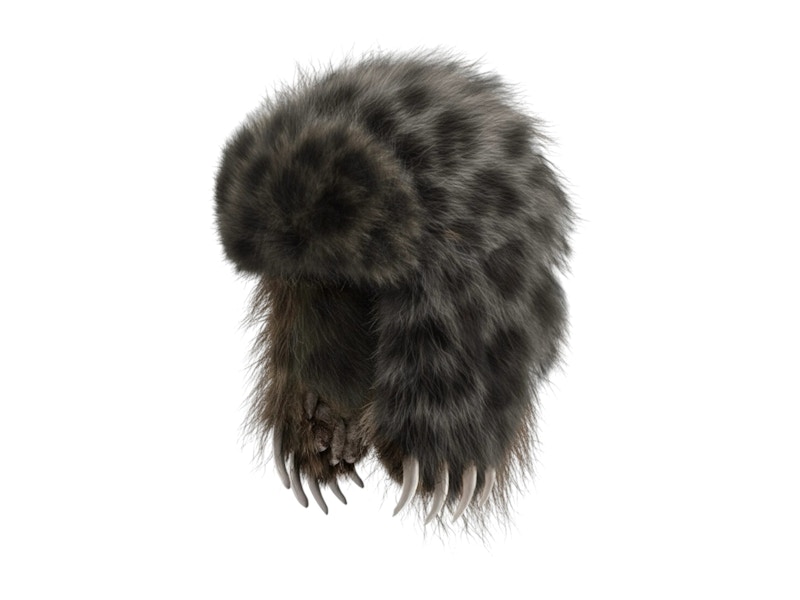 完売品　BRAVEST STUDIOS BEAR CLAW HAT Bravest Studios Bear Claw Hat Black Men's - FW25 - US