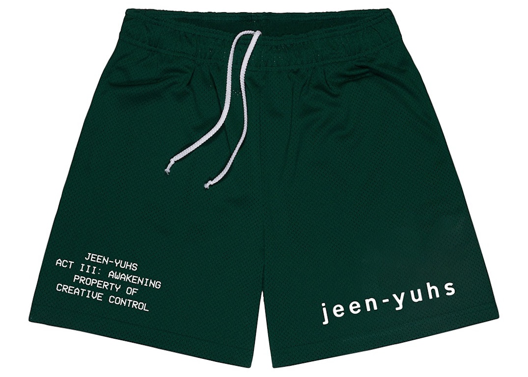 Pre-owned Bravest Studios Jeen-yuhs Shorts Green