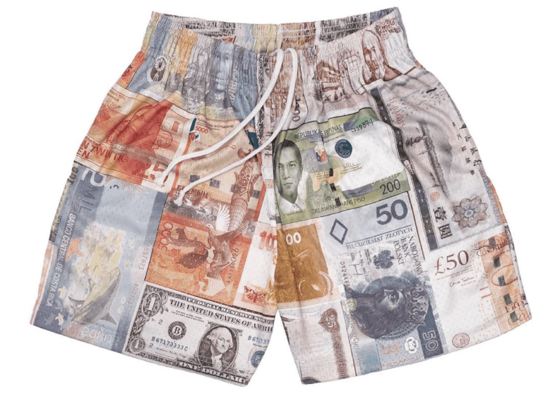 Bravest Studios Money Shorts Multi Men's - SS21 - US