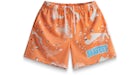 Bravest Studios Orange Chip Camo Shorts Orange