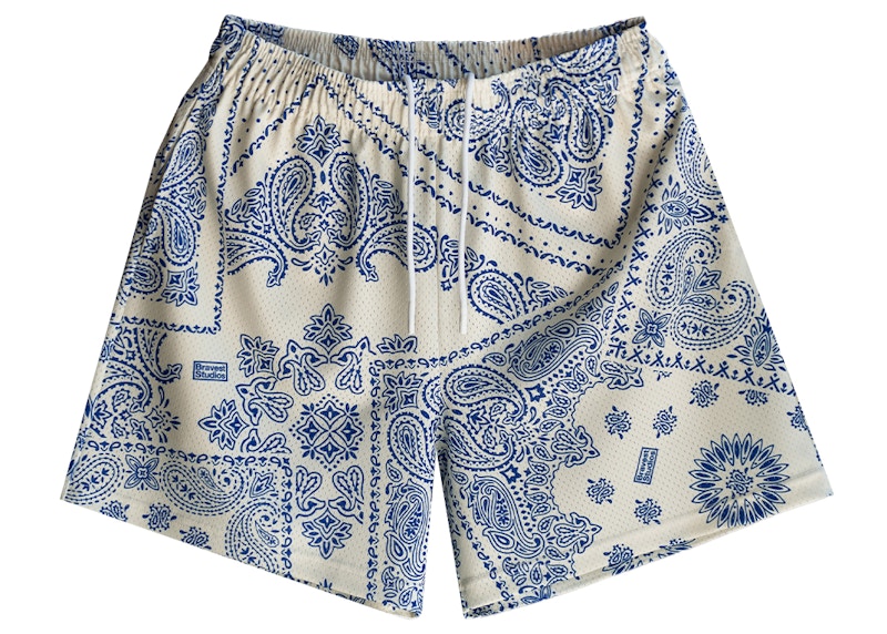 新品未使用XL  Bravest Studios WHITE CROSS shorts