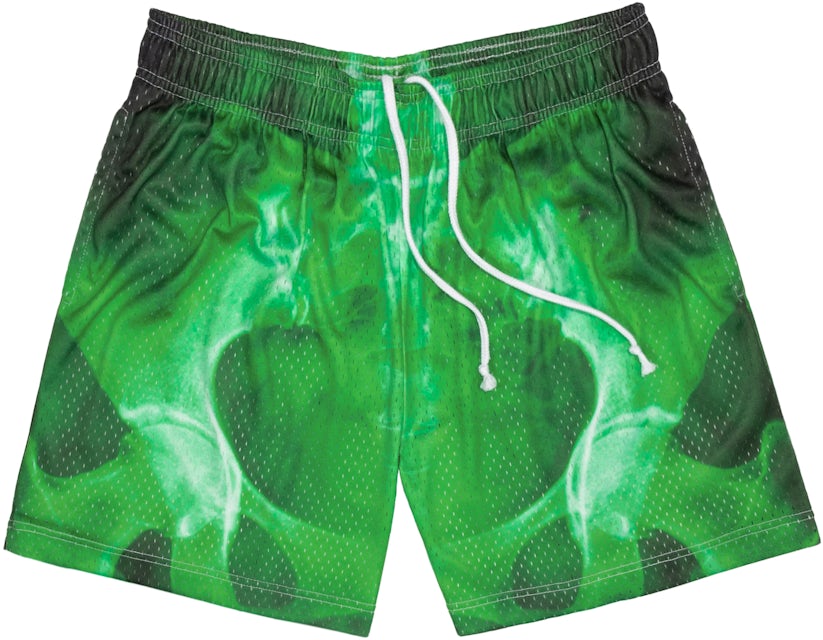 Monogram Nylon Swim Board Shorts - Luxury Green