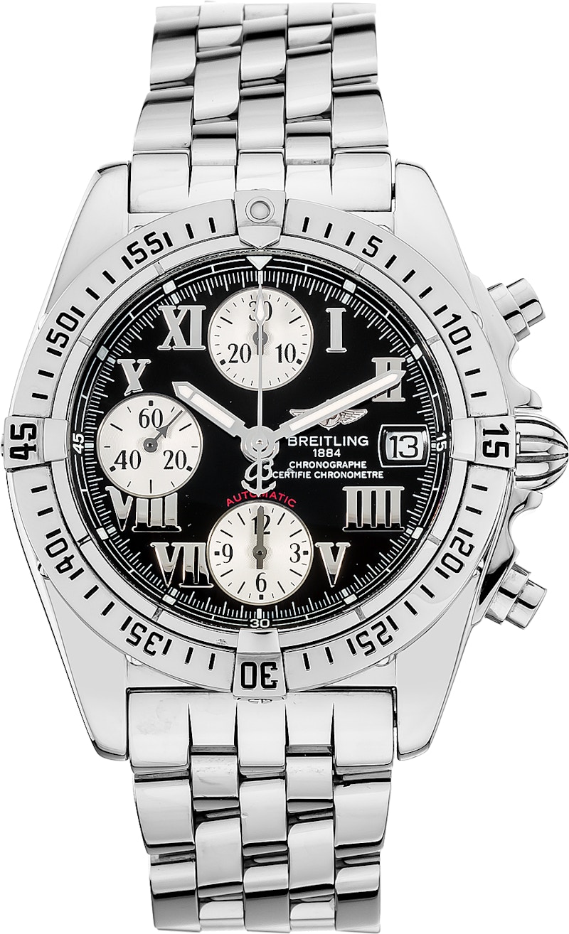 Breitling Chrono Cockpit A13358 39mm in Stainless Steel JP