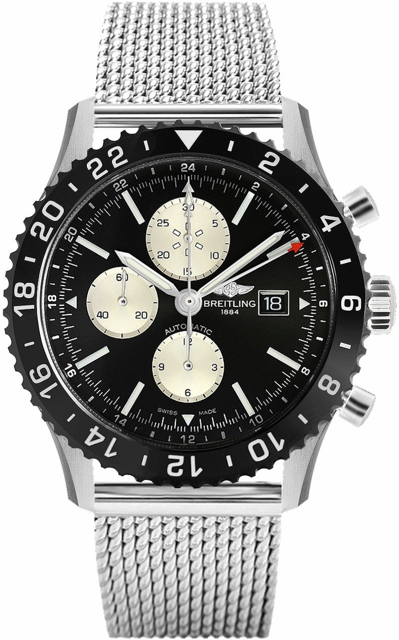 Breitling on sale chronoliner black