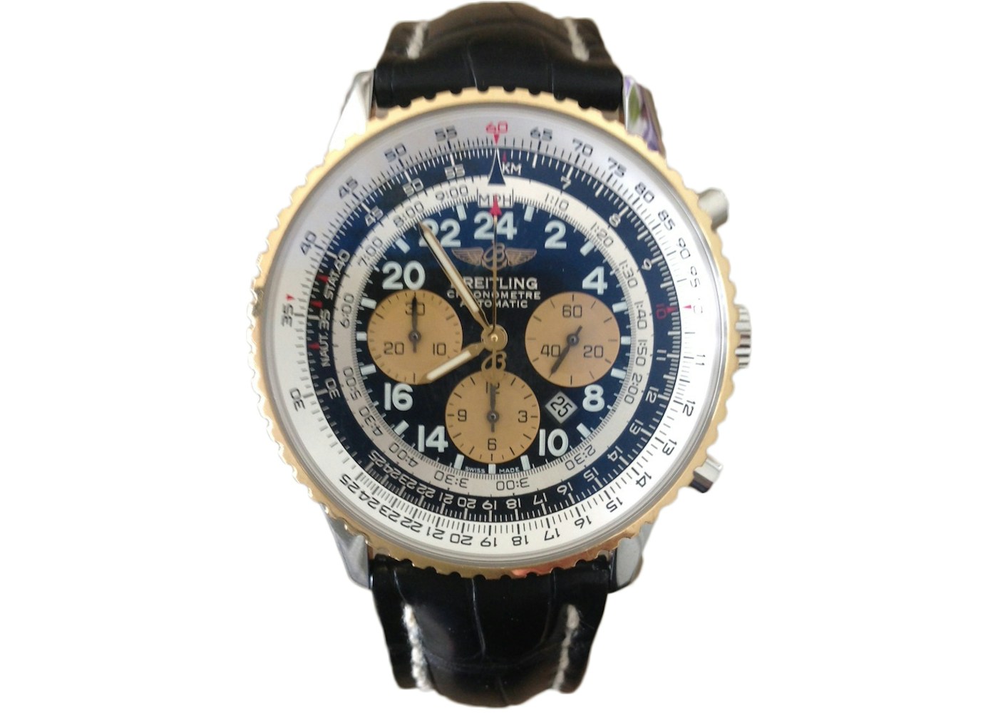 Breitling Navitimer Cosmonaute Limited Edition D 41mm In Stainless Steel Breitling Navitimer Cosmonaute Limited Edition D 41mm In Stainless Steel