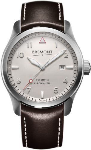 Bremont SOLO WH/SI 43mm in Stainless Steel - JP