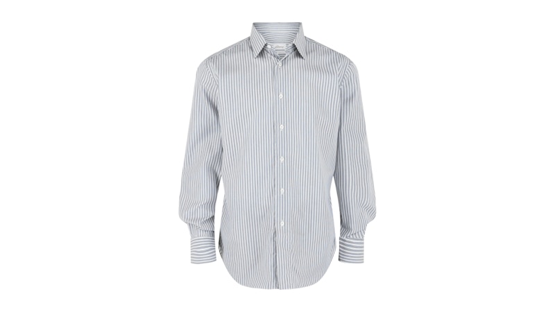 Brioni Striped Button-Up Shirt Multicolor