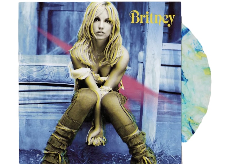 Britney Spears Britney Limited Edition LP Vinyl Clear, Blue