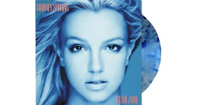 Britney Spears In The Zone Limited Edition LP Vinyl Blue & White Splatter