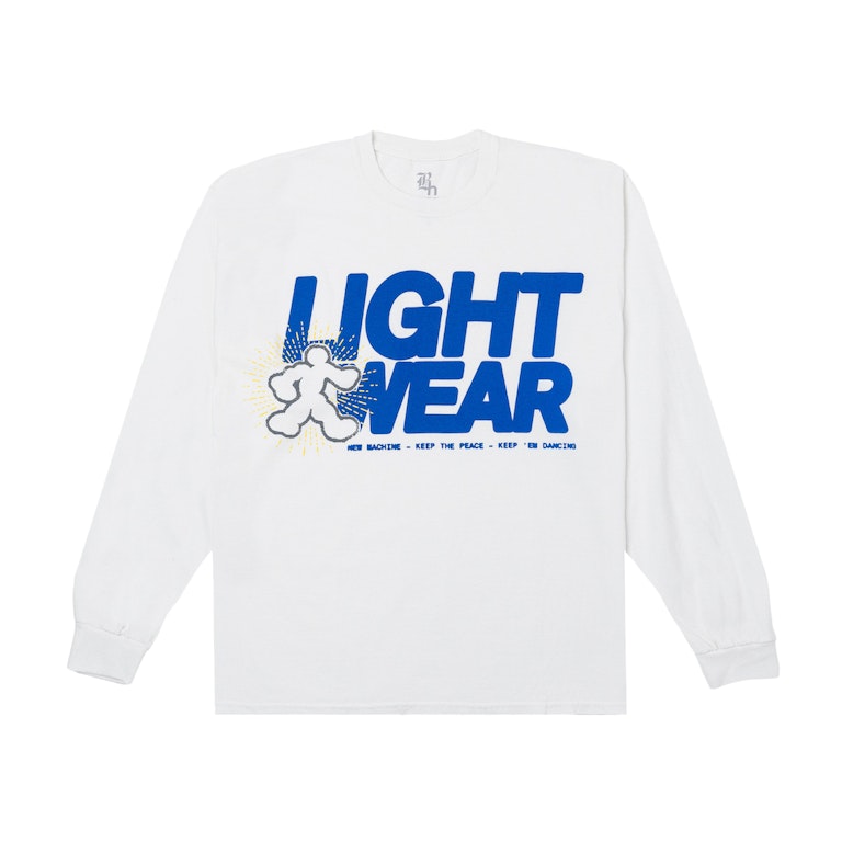 Pre-owned Brockhampton X Holiday Lightwear L/s T-shirt White