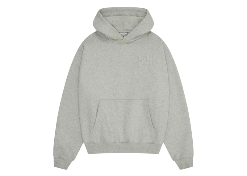 Broken Planet Basics Hoodie Heather Grey