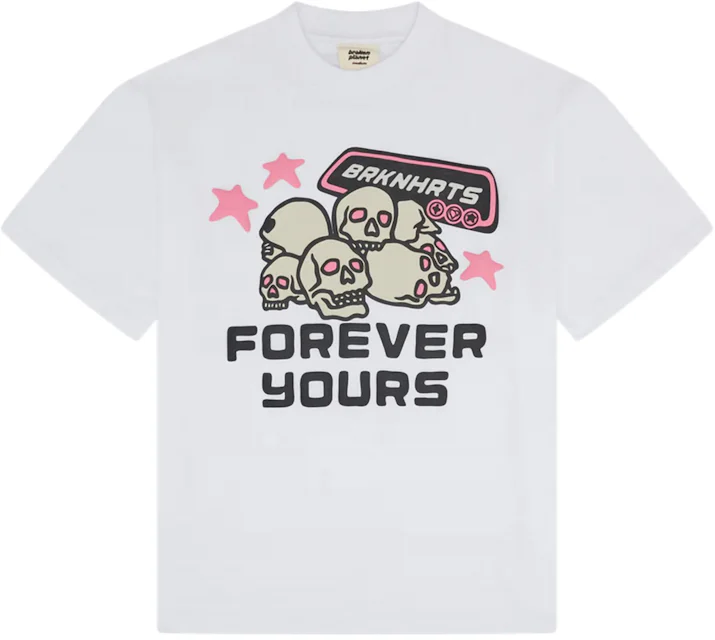 Broken Planet Forever Yours T-shirt Snow White Hombre - SS24 - ES