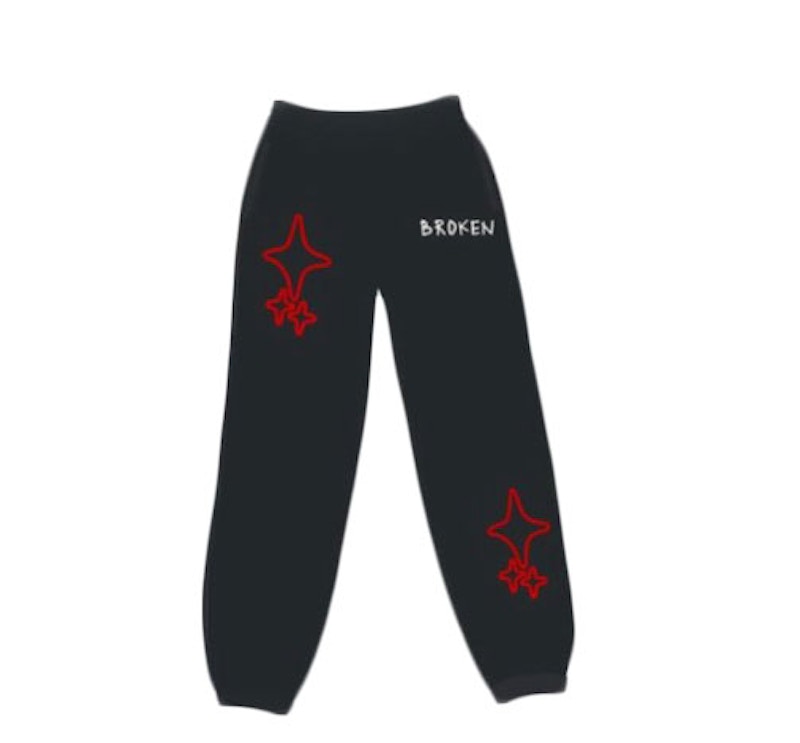 Broken Planet Broken Planet Star Sweatpants Black Herren DE