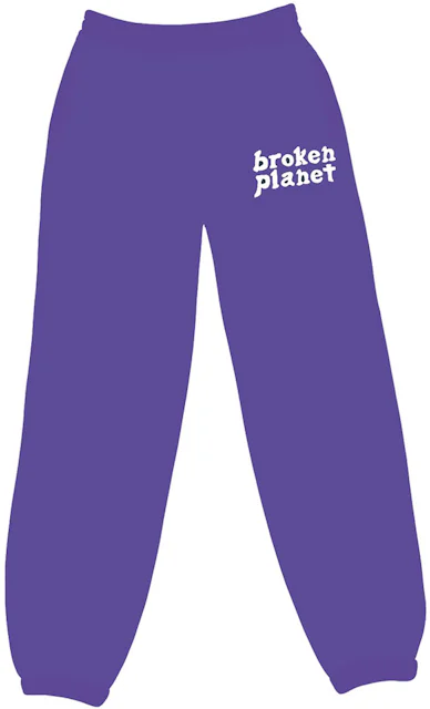 Broken Planet Cuffed Sweatpants Amethyst Men's - FW22 - US