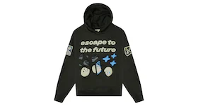 Broken Planet Escape To The Future Hoodie Soot Black
