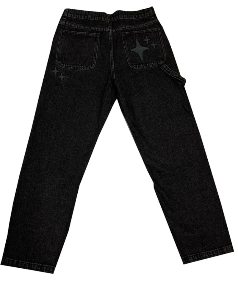 Broken Planet Multi-Star Jeans Washed Black Men's - FW22 - US