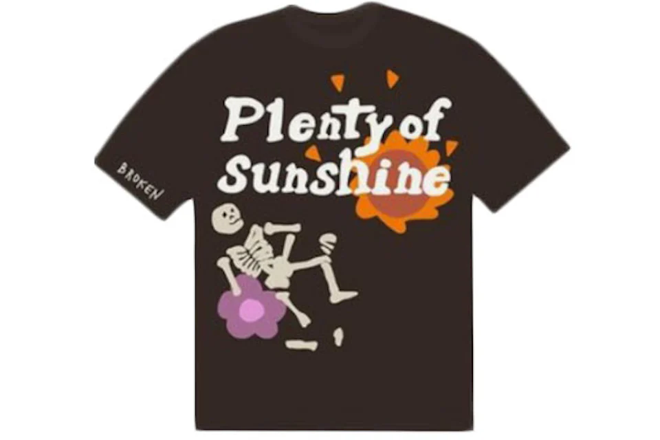Broken Planet Plenty of Sunshine T-shirt Brown