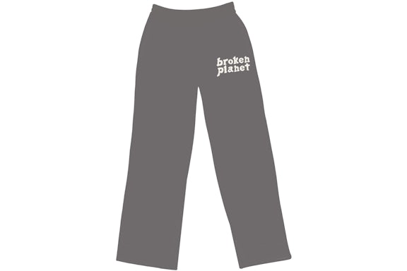 Broken Planet Jogginghose mit geradem Bein Aschgrau