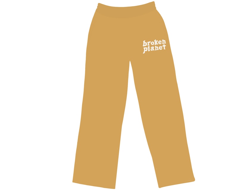 Mustard color outlet sweatpants