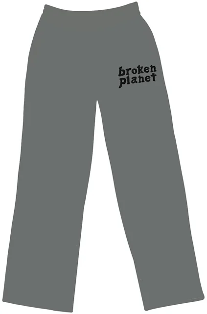 Broken Planet Straight Leg Sweatpants Shadow Grey Men's - FW22 - US