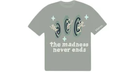Broken Planet The Madness Never Ends T-shirt Grey