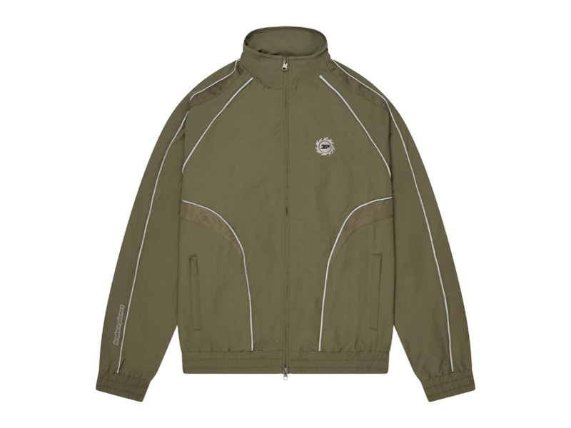 Pre-owned Broken Planet Men's  Reflective Performance Jacket In Khaki In Brown