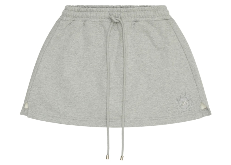 Broken Planet Sun Logo Skirt Heather Grey Hombre SS24 MX