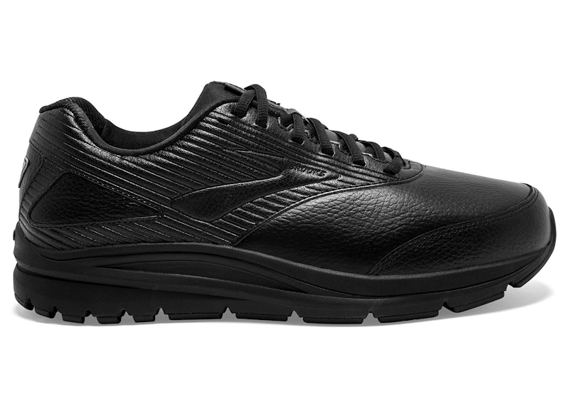 Pre-owned Brooks Men's Addiction Walker 2 Triple Sneakers In Black