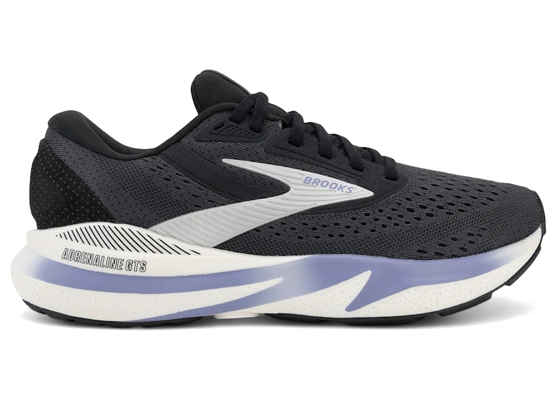 Brooks Adrenaline GTS 24 (Women's) Sneakers in Ebony/Blue Heron/Silver