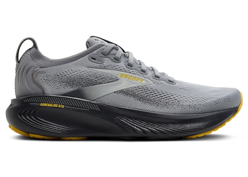 Brooks Adrenaline GTS 25 Primer Grey Ebony Jasmin Men's - 110454