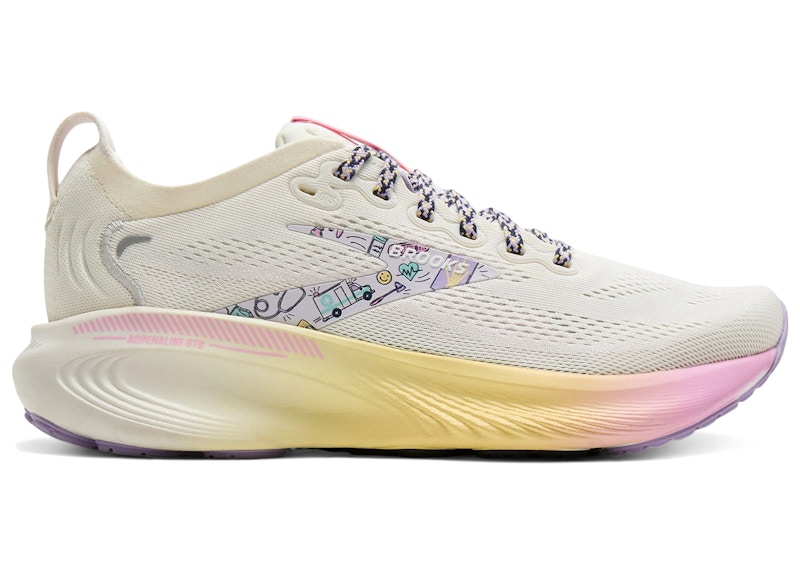 Brooks Adrenaline GTS 25 (Women's) Sneakers in Whisper/Orchid/Lavender