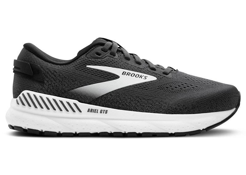 Pre-owned Brooks Ariel Gts 24 (women's) Sneakers In Ebony/black/white