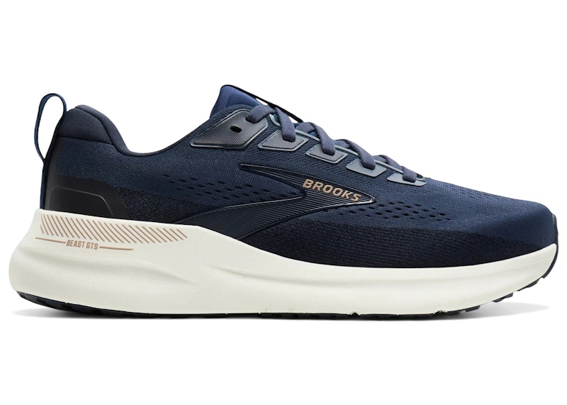 Men's Brooks Beast GTS 26 Sneakers in Peacoat/Indigo/Portabella
