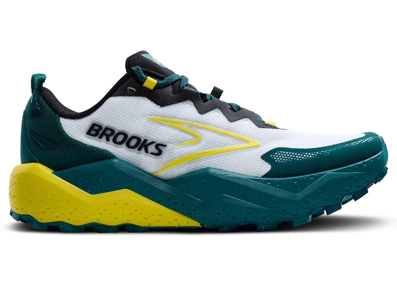 Pre-owned Brooks Men's Caldera 8 Sneakers In Bit Of Blue/quince/celestial