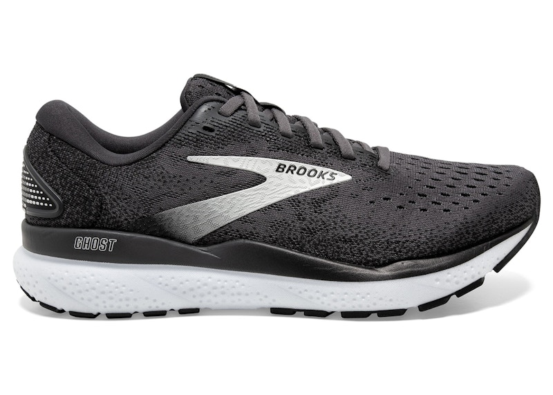 Pre-owned Brooks Ghost 16 (women's) Sneakers In Black/grey/white In Multi