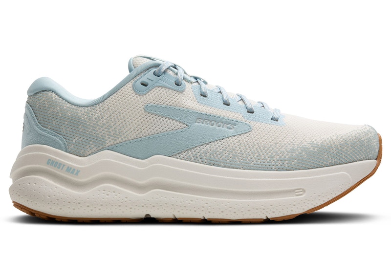 Pre-owned Brooks Ghost Max 2 (women's) Sneakers In Coconut Milk/winter Sky Blue