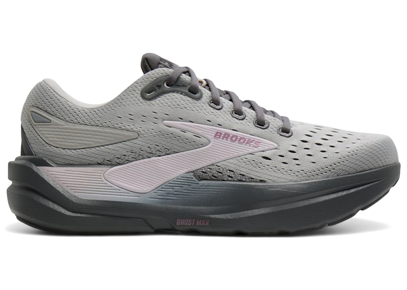 Brooks Ghost Max 3 (Women's) Sneakers in Harbor Mist/Poppy Seed/Pink