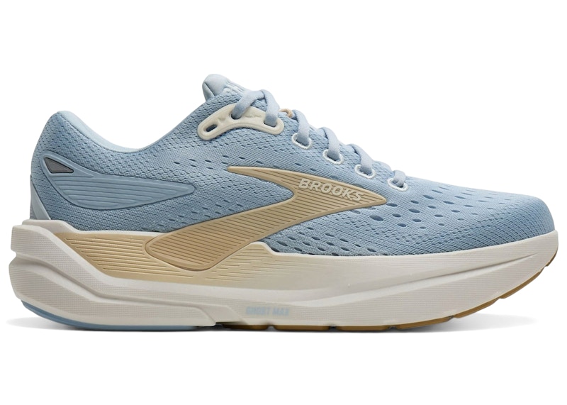 Brooks Ghost Max 3 (Women's) Sneakers in Sky Blueway/Coconut/Sand