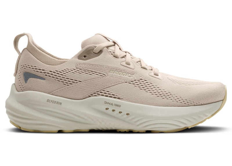 Pre-owned Brooks Glycerin 22 (women's) Sneakers In Almond Peach/london Fog In Multi