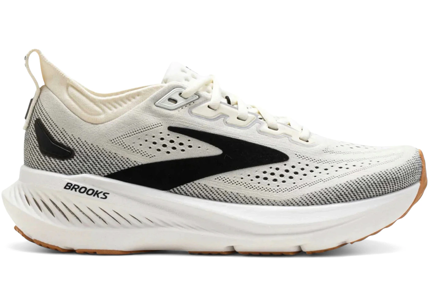 Brooks Glycerin 23 White Black Biscuit (Women's) - 120465-1B-192 - US