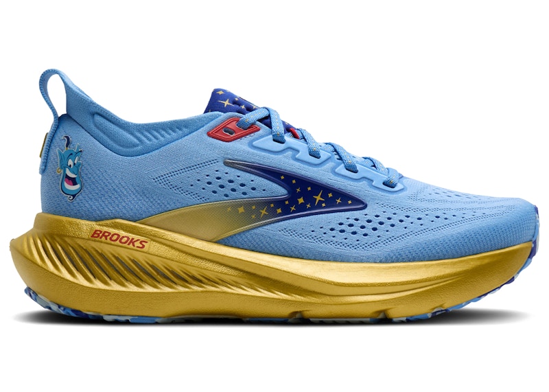Brooks Glycerin 23 runDisney Genie (Women's) Sneakers in Blue/Red/Gold