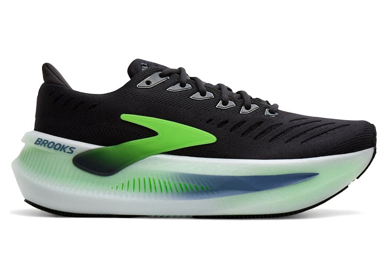 (取寄) ブルックス メンズ グリセリン マックス 2 Brooks men Glycerin Max 2 Phantom/White/Green Gecko Brooks-Glycerin-Max-2-Phantom-