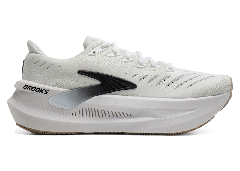 (取寄) ブルックス メンズ グリセリン マックス 2 Brooks men Glycerin Max 2 White/Black/Chateau Gray Brooks-Glycerin-Max-2-White-