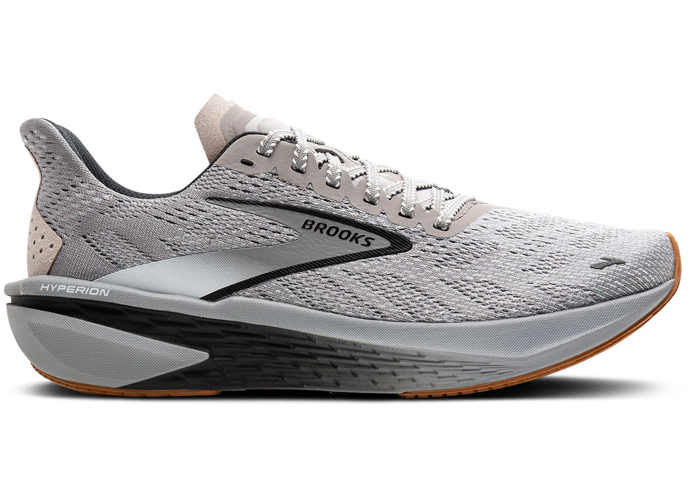 Brooks Hyperion 2 Alloy Bright White Black Men's - 110432-1D-047 - US