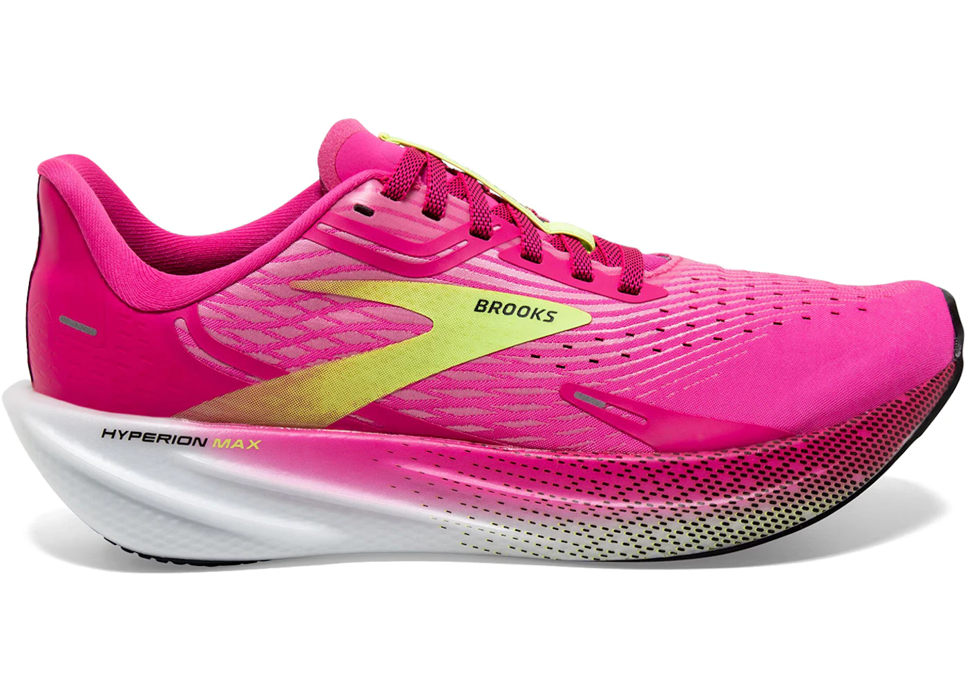 Brooks Hyperion Max Pink Glow Green (Women's) - 120377-1B-661 - US