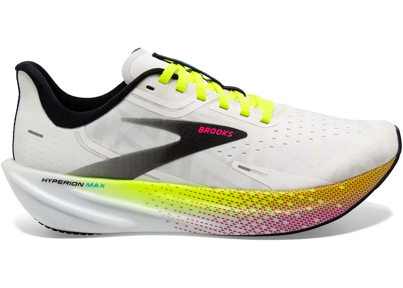 Brooks Hyperion Max White Black Nightlife Men's - 110390-1D-196 - GB