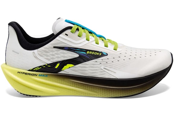 Brooks Hyperion Max Weiß Nachtleben