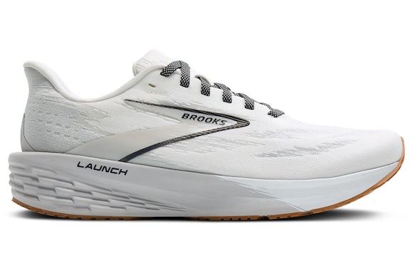 Brooks Launch 11 Weiß Grau Schwarz (Damen)