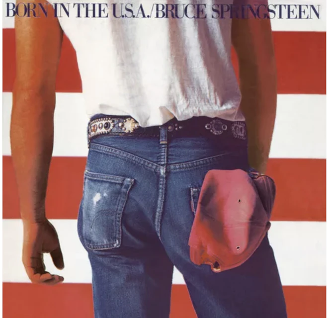 Sygeplejeskole Sydamerika af Bruce Springsteen Born In The USA LP Vinyl Black - US