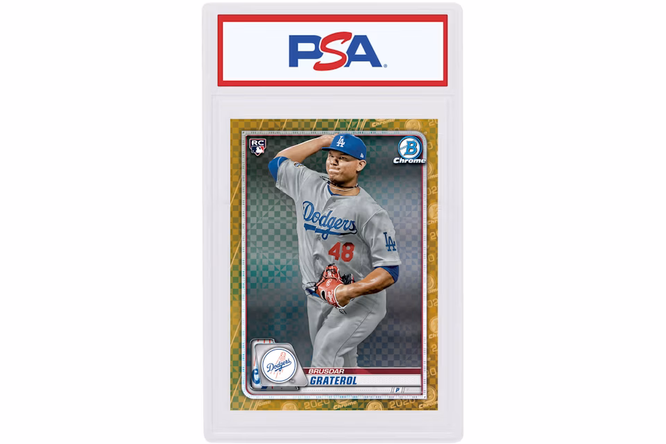 Brusdar Graterol 2020 Bowman Chrome X Rookie Gold X-Fractor /3 #5